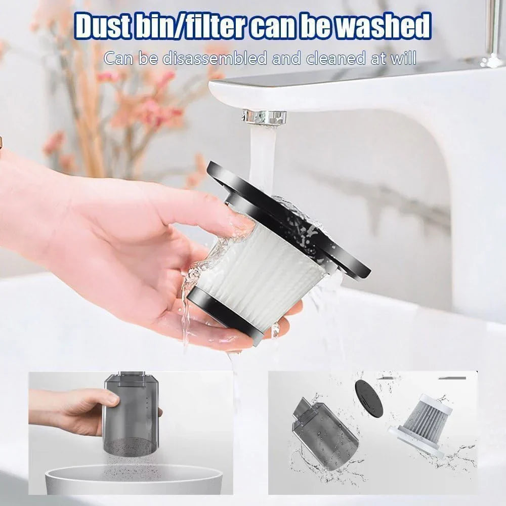 Wireless 3-in-1 Car Vacuum Cleaner
